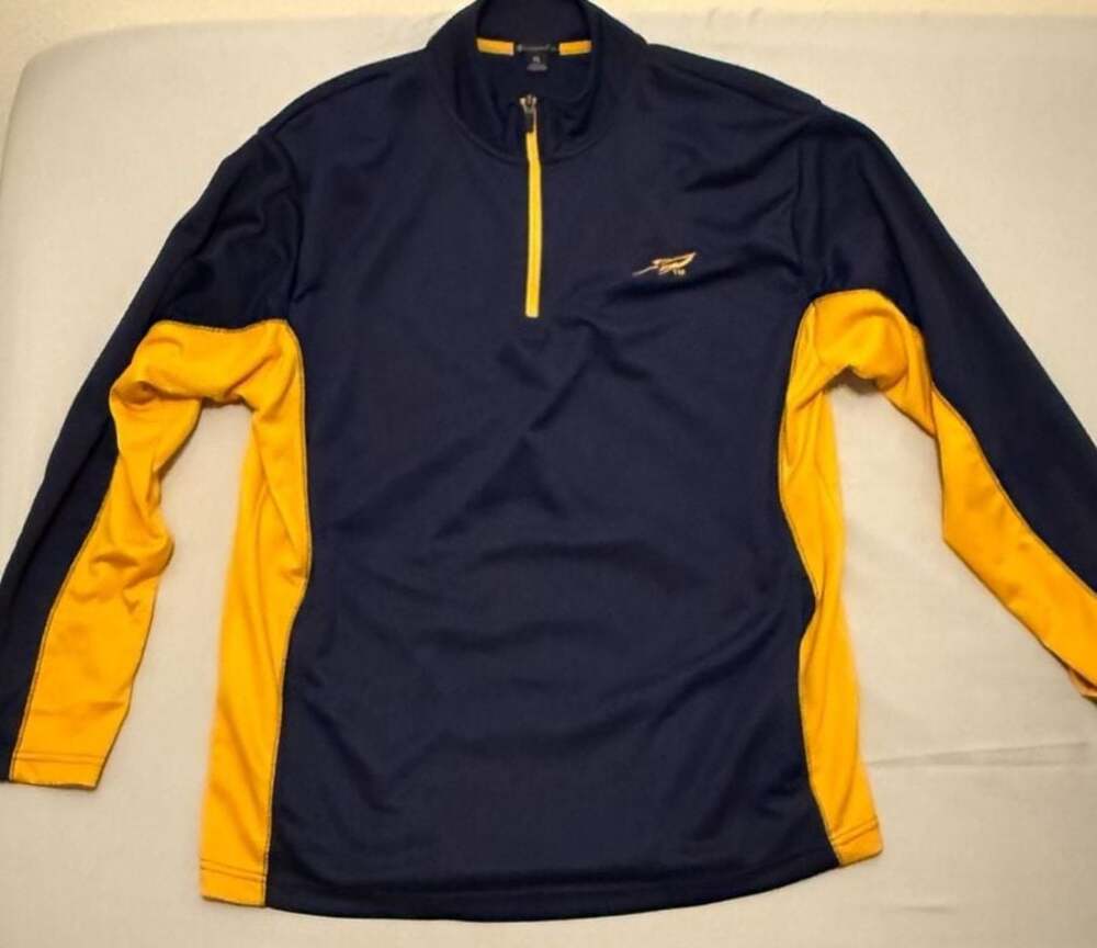 Champion Elite University of Toledo Rockets 1/4 Zip Pullover Size XL